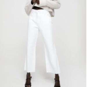 Zara High waisted straight leg jeans